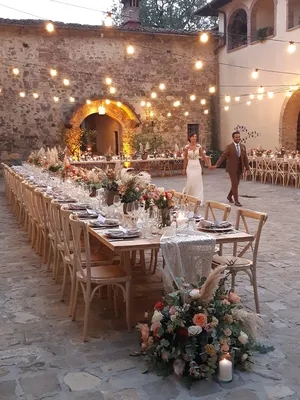 cérémonie laïque au coeur de la Toscane