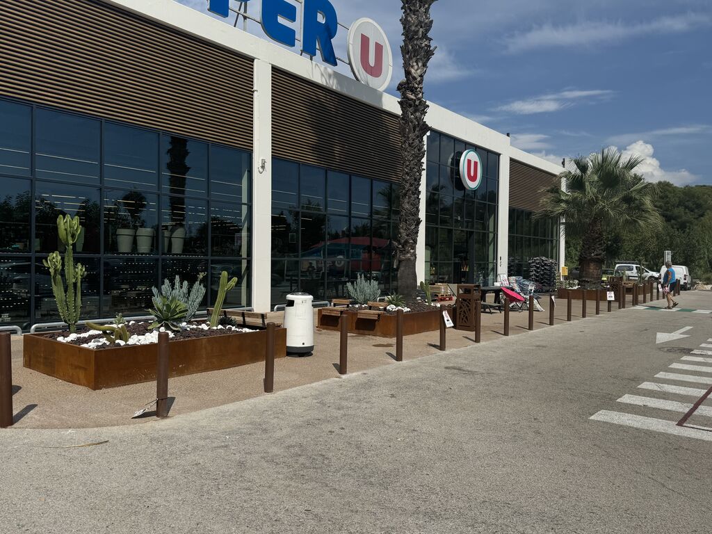 Rognage de souche et reprise d’enrobé à Bandol – Jardivar