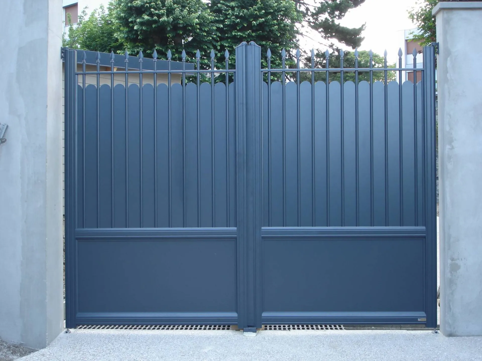 Installation de portail Aluminium authentique au Havre 76