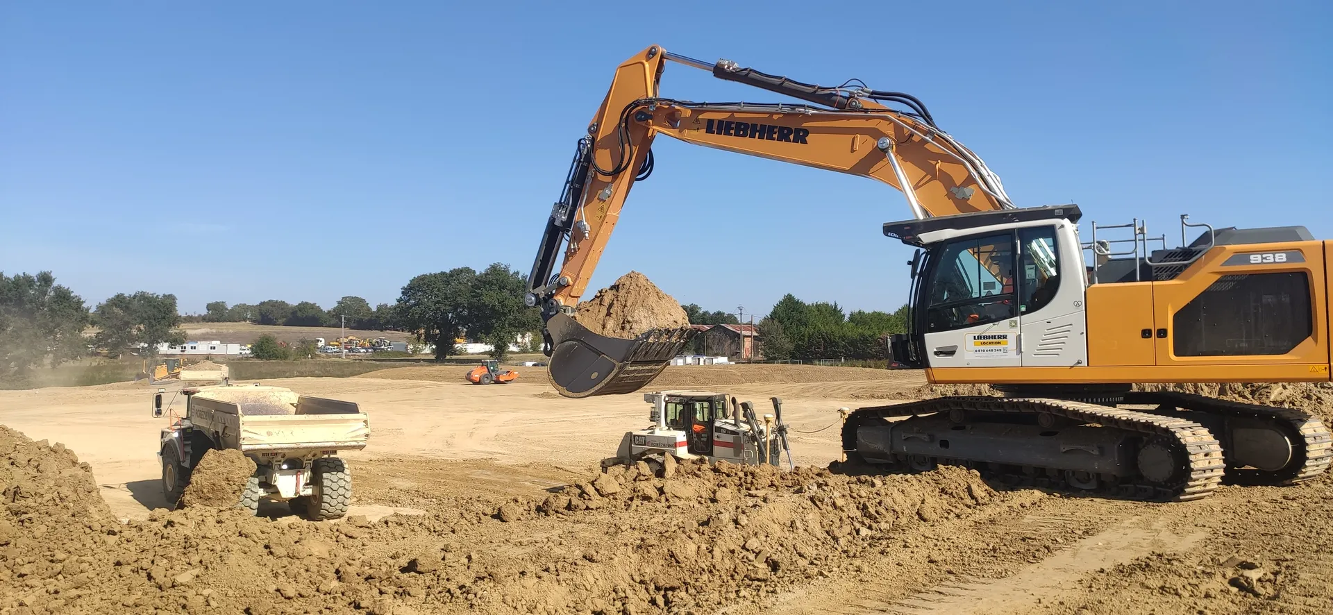 Travaux de terrassements et études de projet