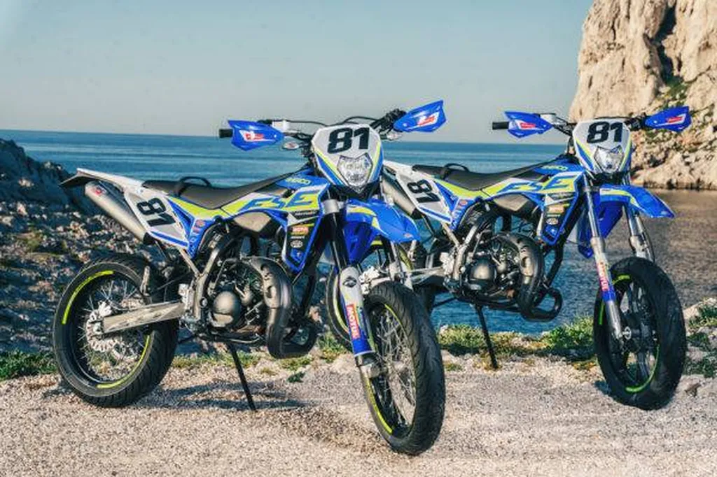 MOTO NEUVE SHERCO FACTORY SM-R 50CC 2 TEMPS SANARY SUR MER