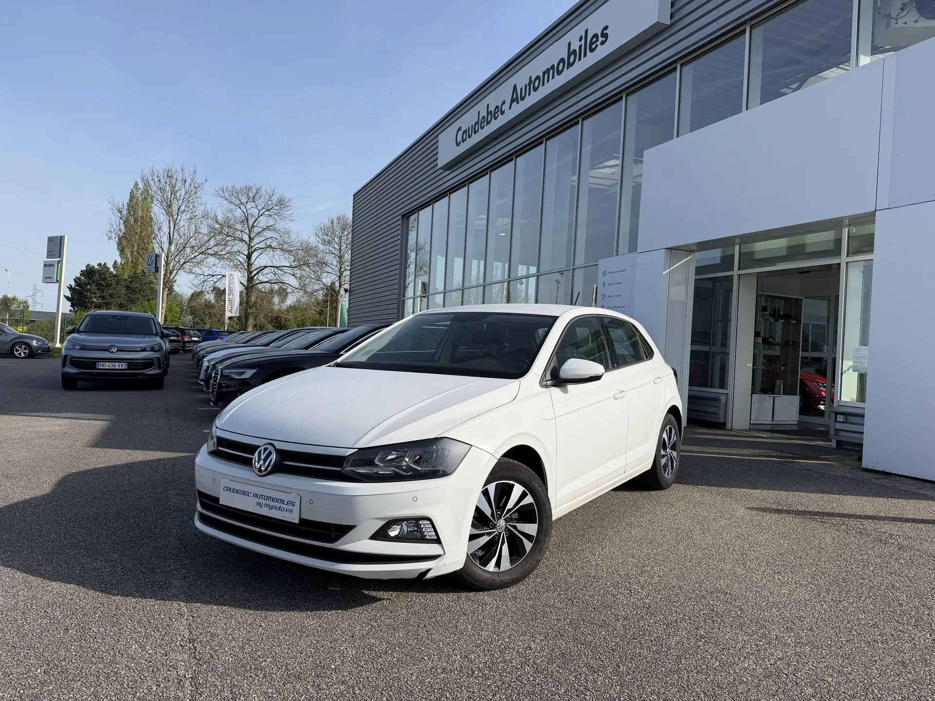Achat voiture occasion Volkswagen Polo Diesel à deux pas de Port Jérome sur Seine : découvrez cette berline compacte chez Caudebec Automobiles