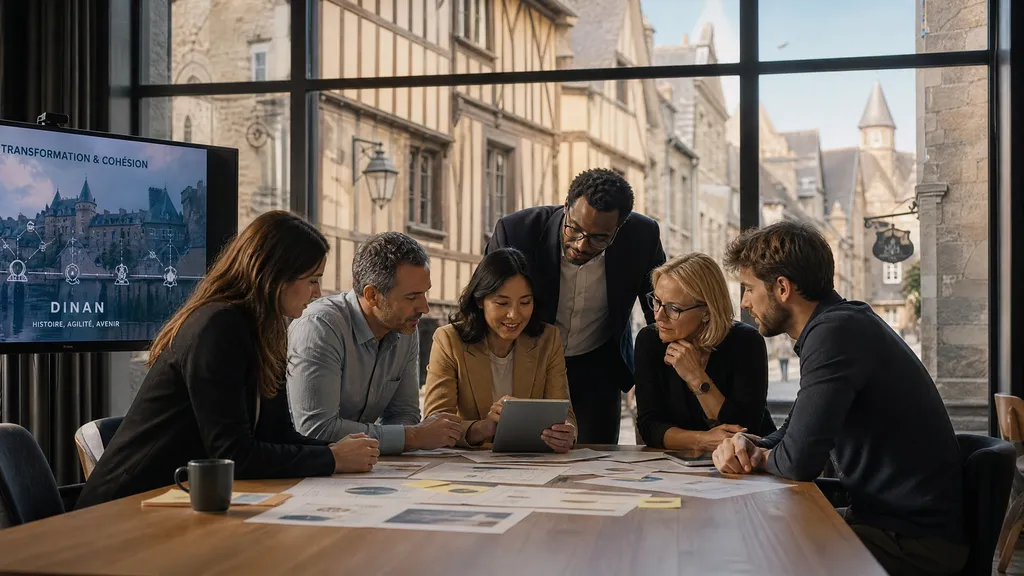 Stimuler la cohésion et la collaboration d'équipe en période de transformation à Dinan en Bretagne : comment l'EDI renforce l'engagement collectif et sécurise le changement