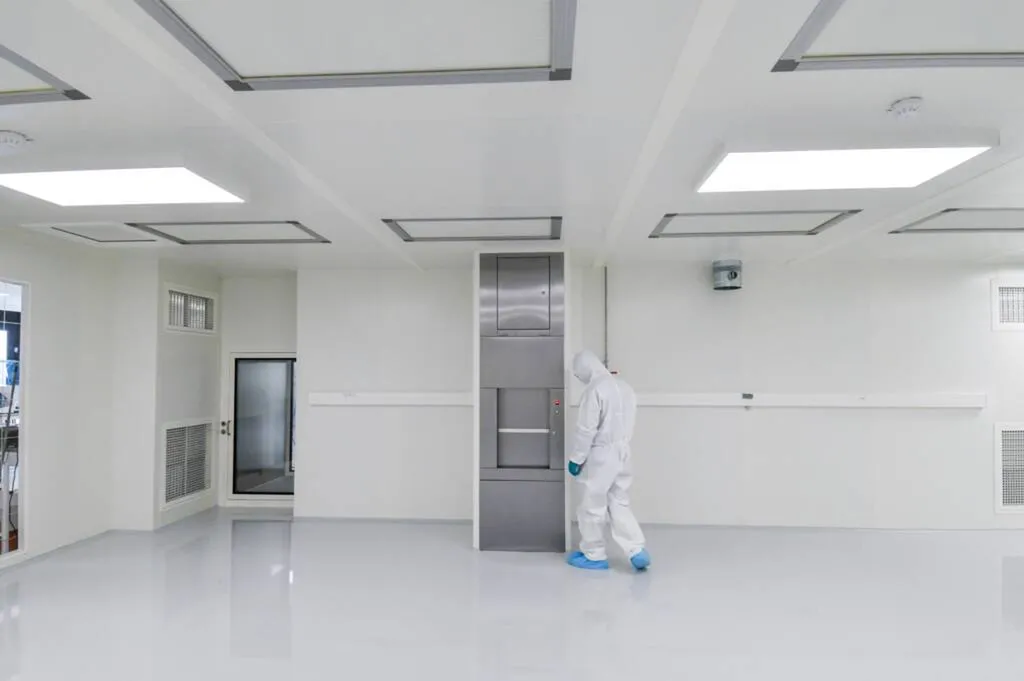 Projet d'électricité salle blanche à Dardilly dans le rhone