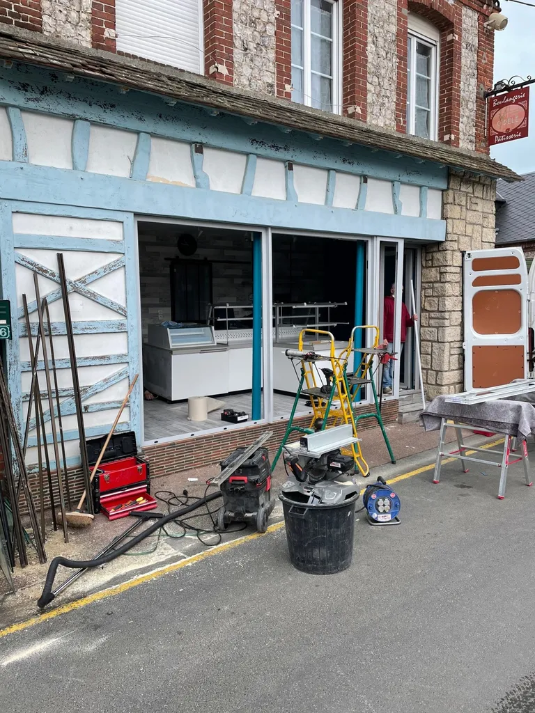 Aménagement magasin de boulangerie proche Fecamp 76400 en Seine-Maritime 