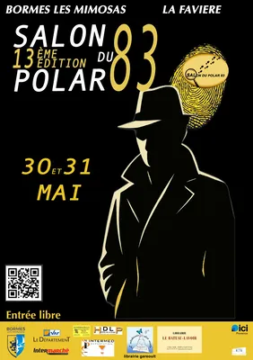 Salon du Polar 83 L'Hôtel de la Plage HDLP de Bormes Les Mimosas est partenaire