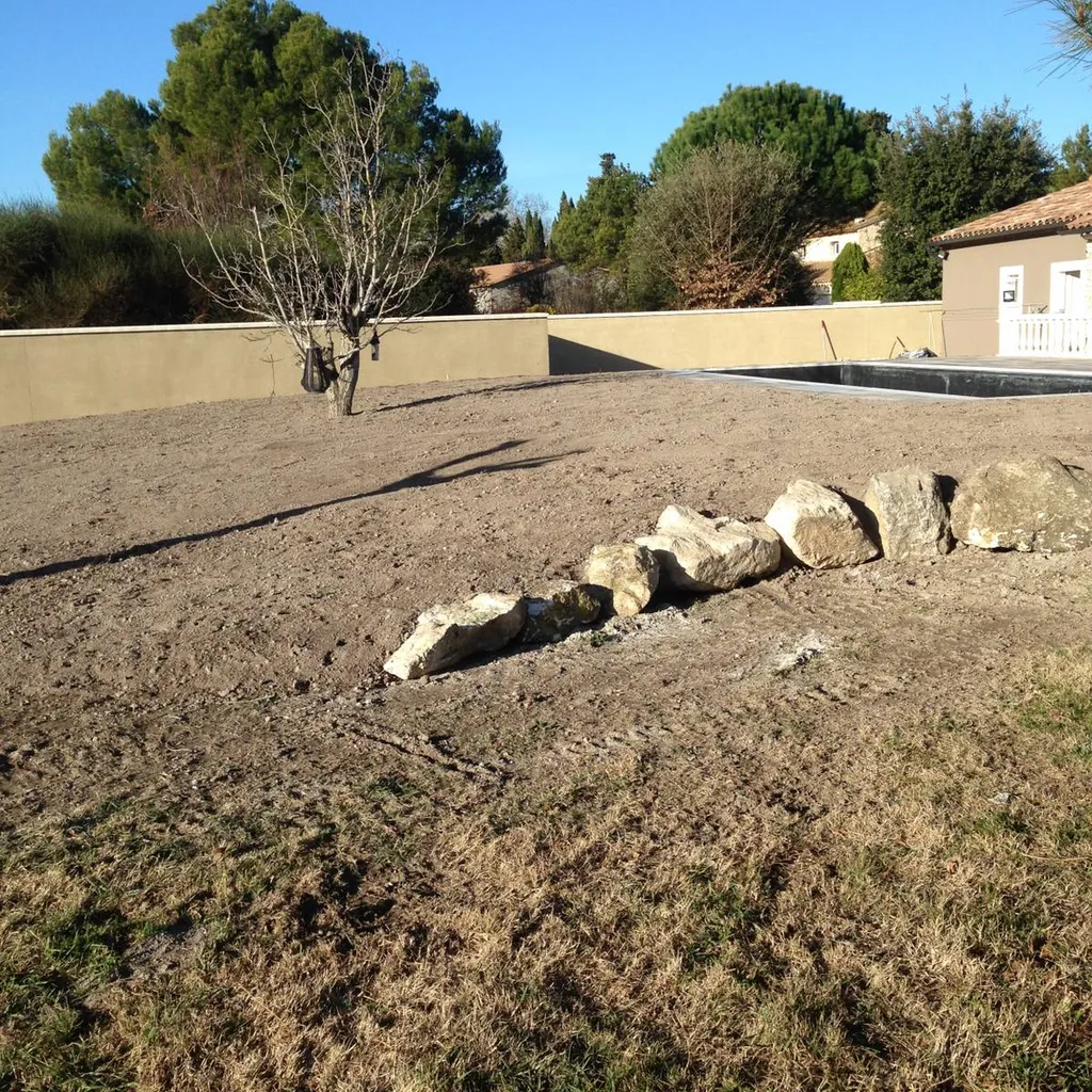 mise en forme de terrain