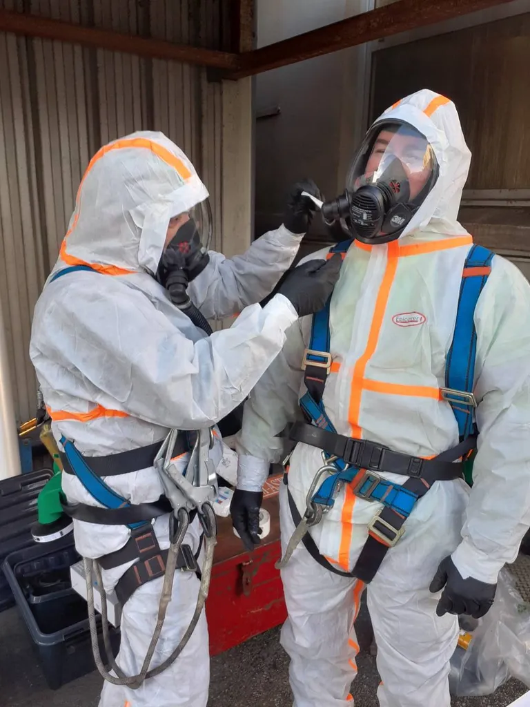 Démontage d'équipements industriels amiantés région Rhône Alpes