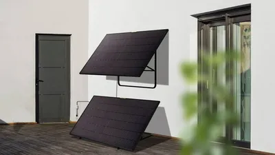 panneaux solaires sur mur