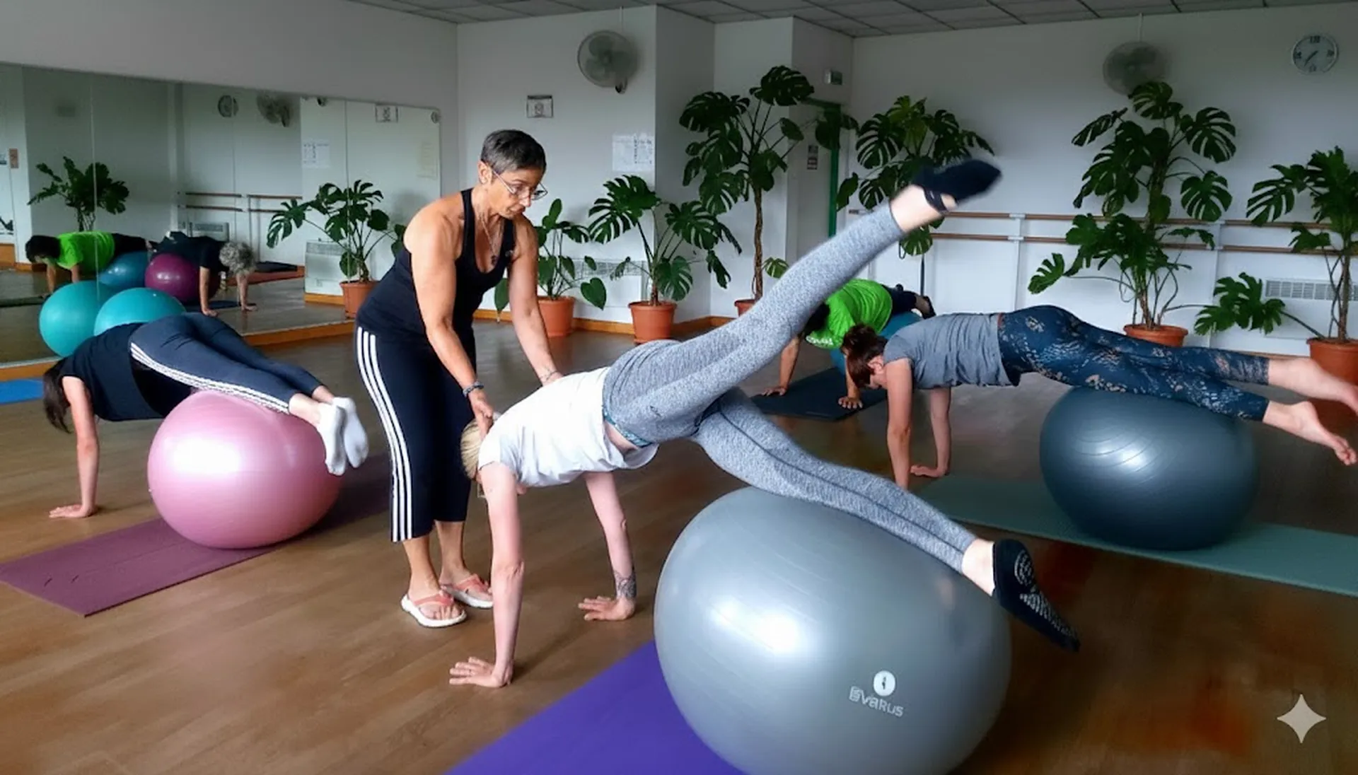 cours de postural-ball