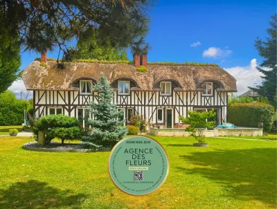 A saisir chaumière de 170 m² édifiée sur un terrain de 1963 m² sur la commune de BOSROUMOIS 27670