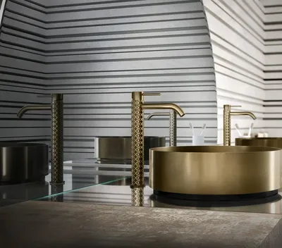 gessi 316 warm steel brushed