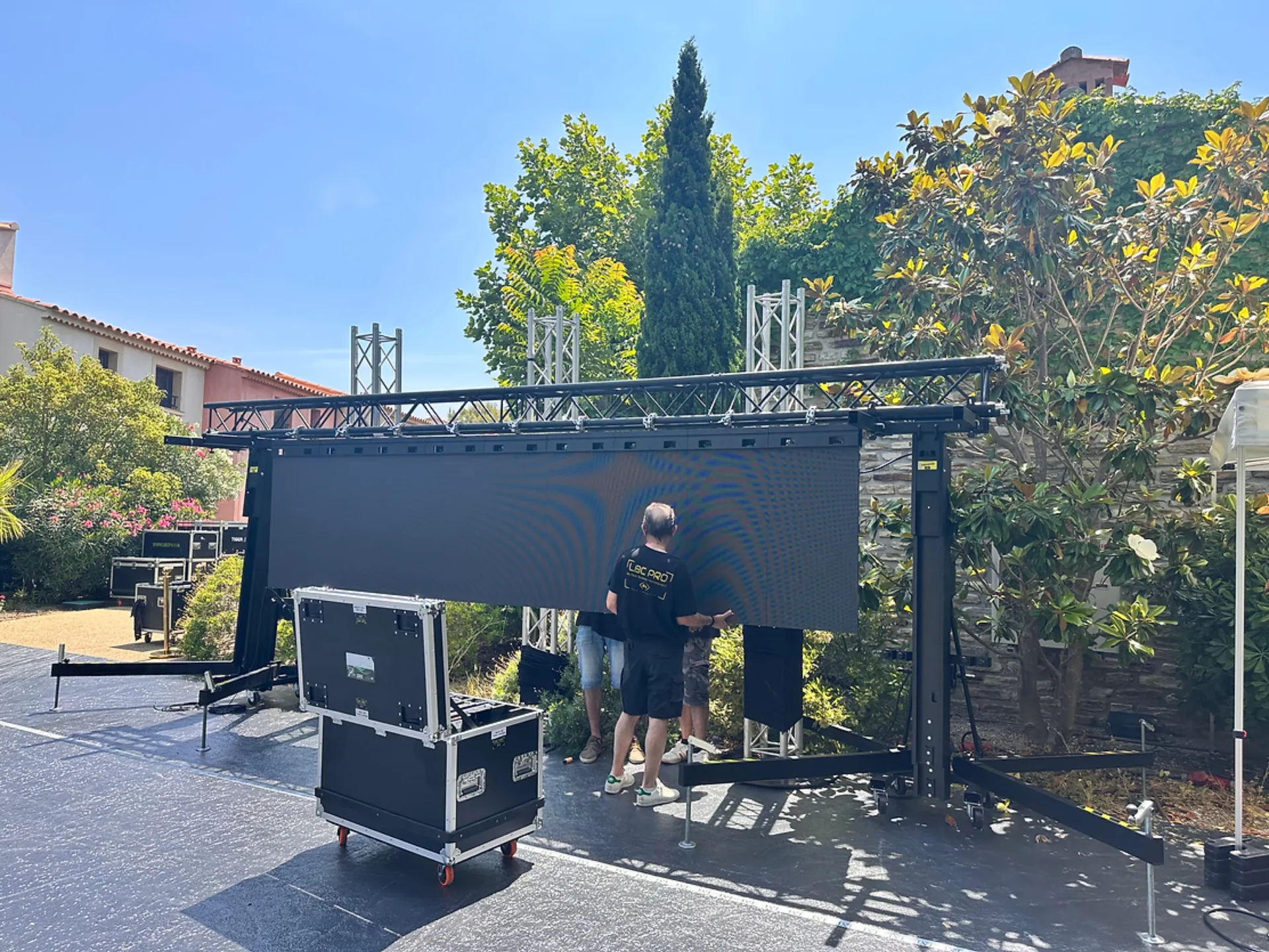 location écran géant led à frejus dans le var