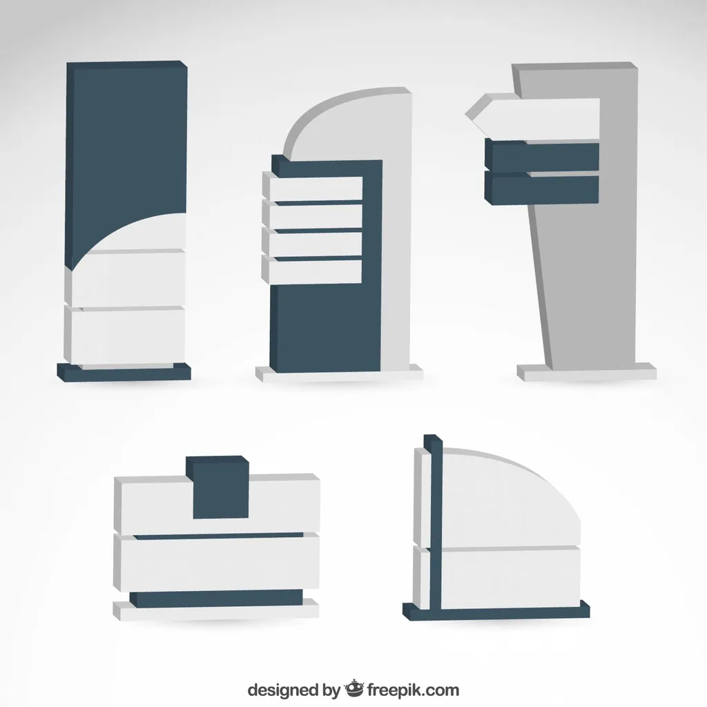 Fabrication sur-mesure de totem ou enseigne sur pied pour entreprises et commerces au Havre