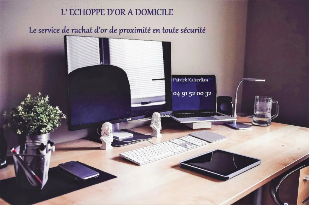 RACHAT D' OR A DOMICILE, C'EST POSSIBLE AVEC L'ECHOPPE D'OR MARSEILLE