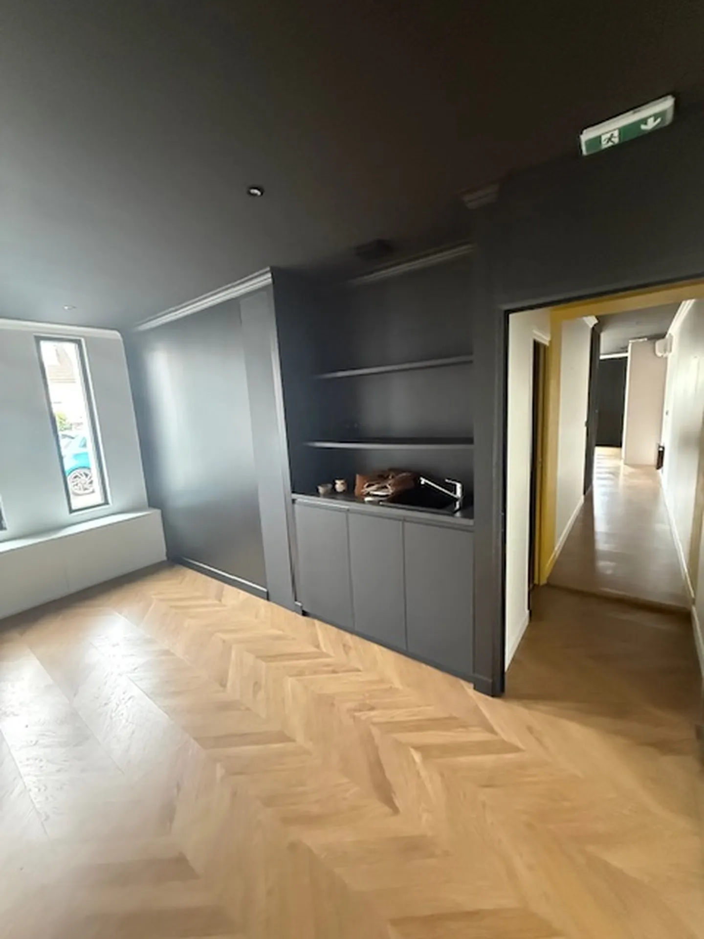 Parquet au sol pour ce local