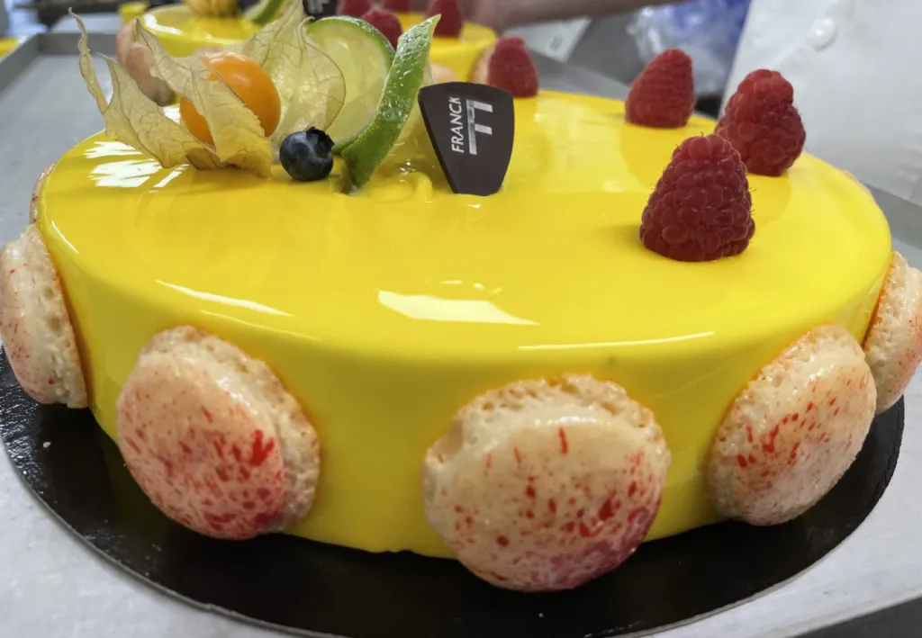 Nos entremets fruités