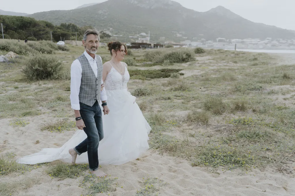 mariage sur la plage calvi