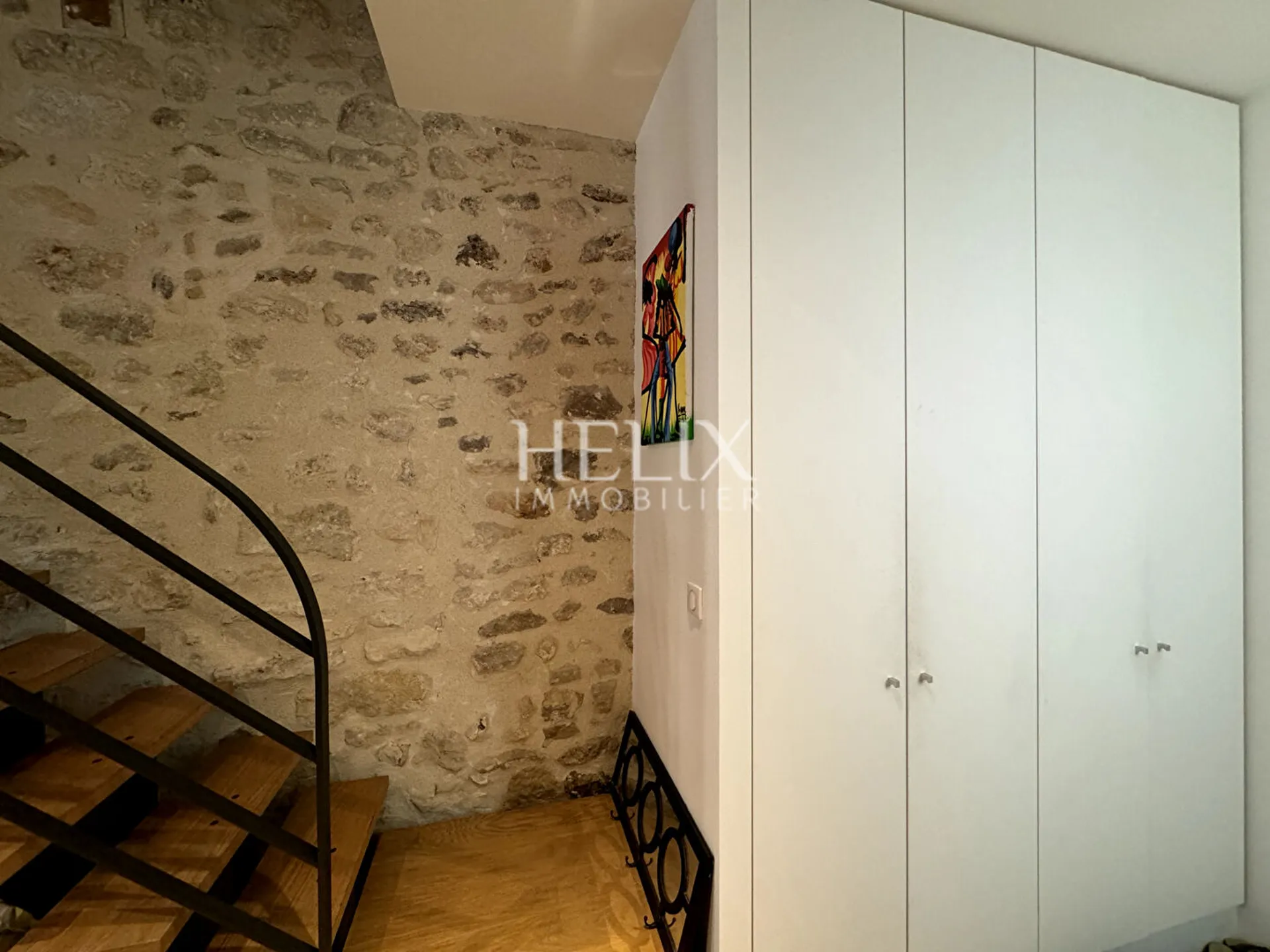 A louer très bel appartement 3 pièces en duplex à Saint Germain En Laye à 2 mn du RER A