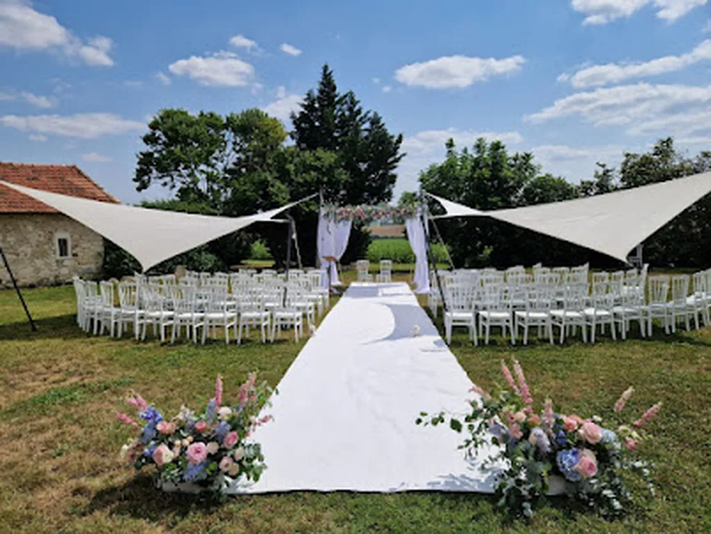 Mariage champêtre élégant dans le Gers au Domaine de Solomiac proche de Toulouse