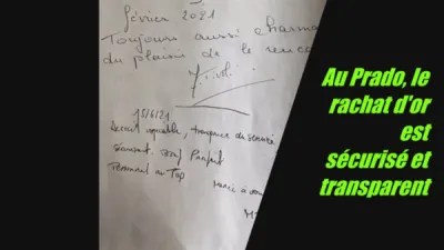 avis clients 2021 du rachat d'or Prado Marseille