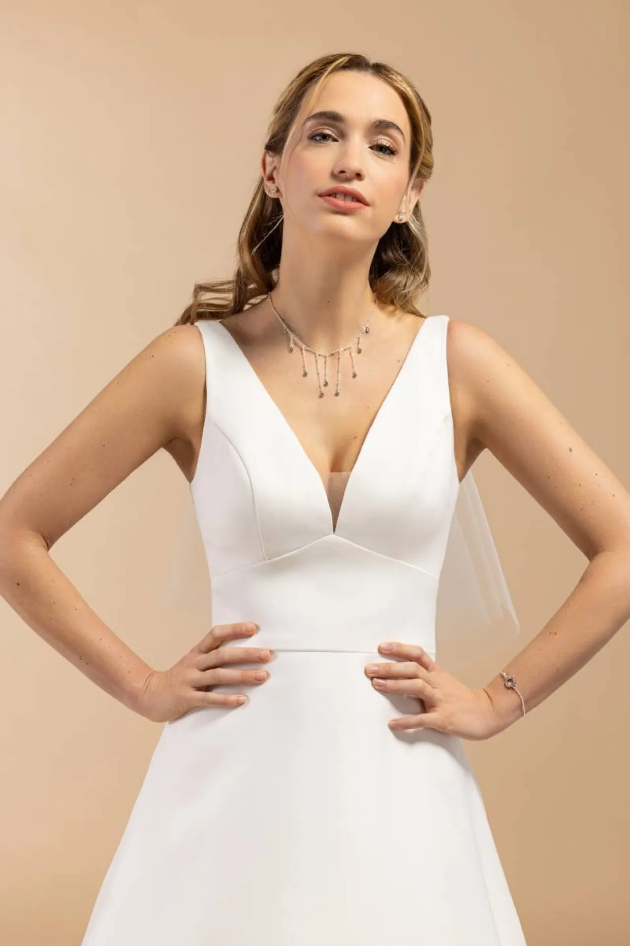 robe de mariée à bretelle