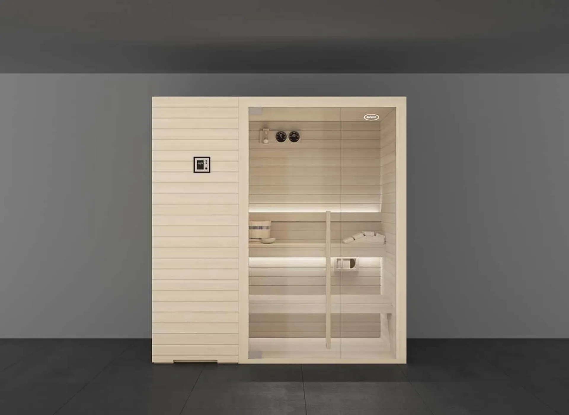 Sauna 4 places Mood M : l’élégance du sauna finlandais à domicile