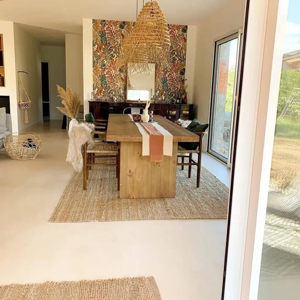 SOL BETON CIRE DE TERRE DU MONDE DANS UNE VILLA A TOULOUSE