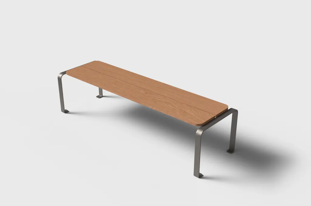 EWEN : banc à lames en matériaux innovants