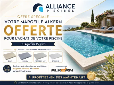 margelles offertes chez alliance piscines jusqu'au 15 juin