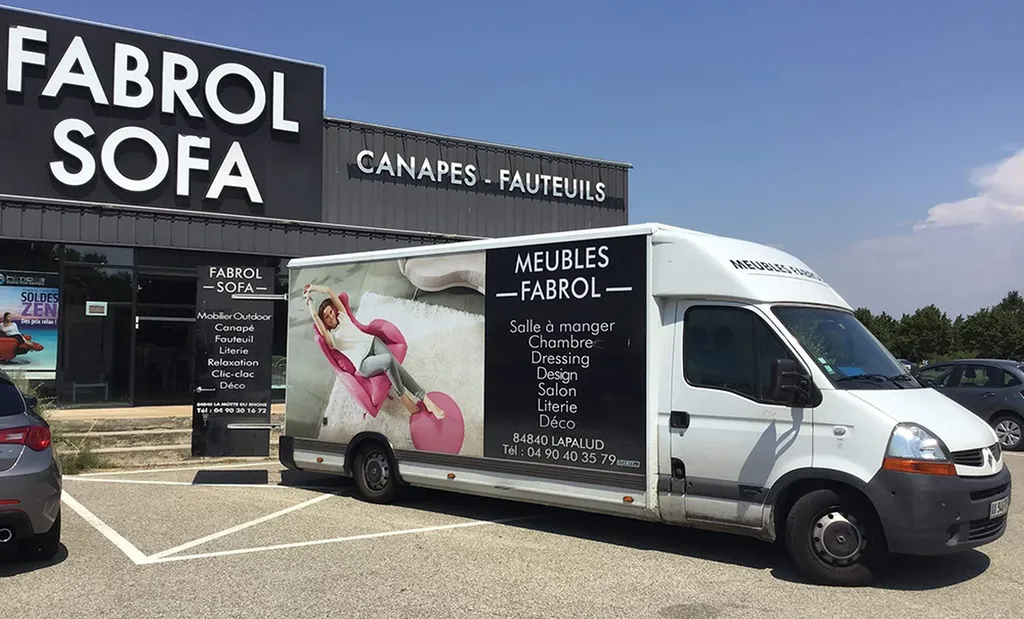 Ameublement Lamotte du Rhône Fabrol Sofa