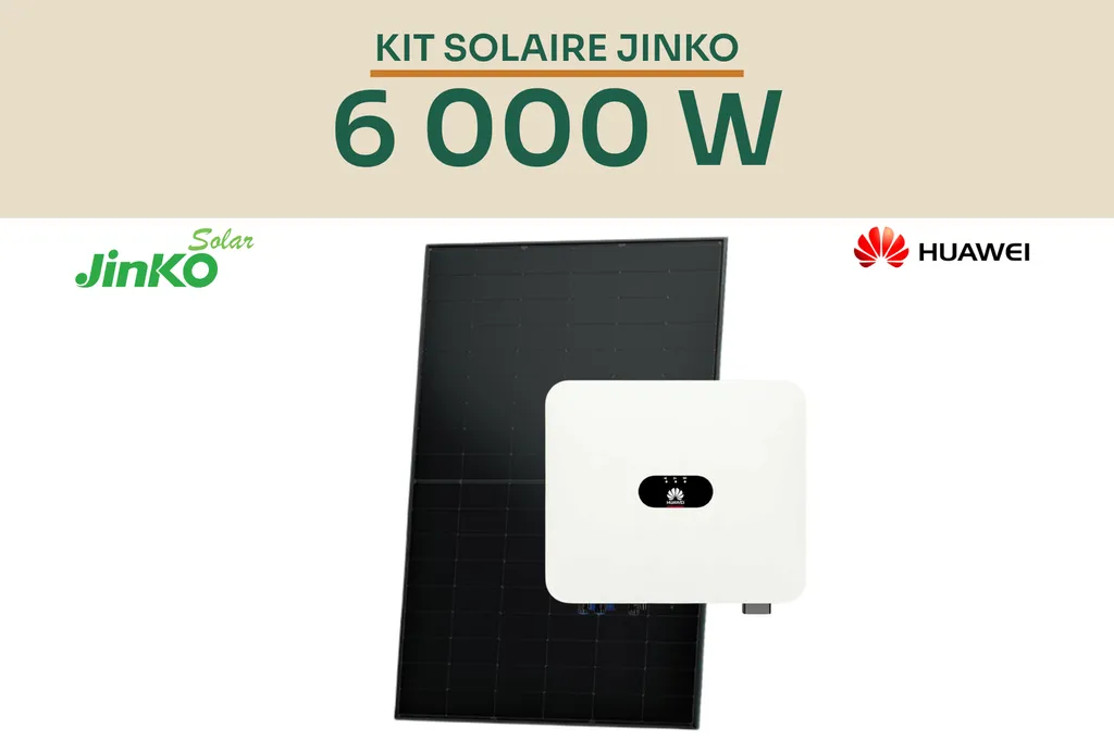 Kit solaire 6 kWc complet pour l’autoconsommation