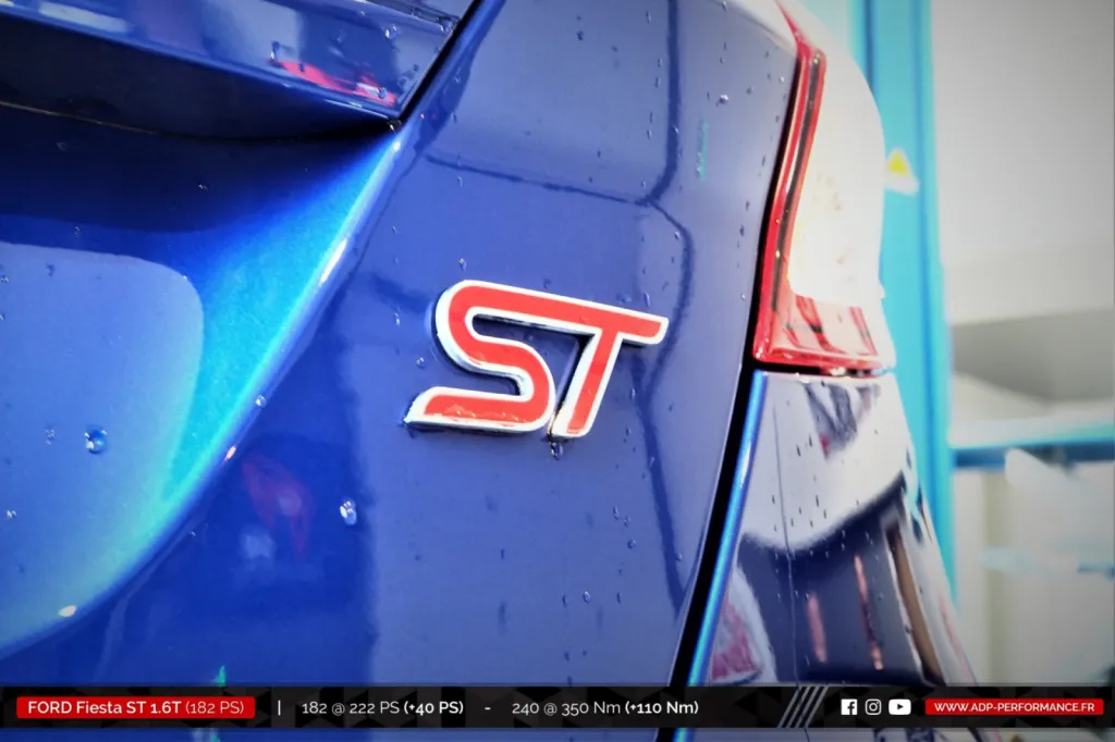 Reprogrammation moteur Nimes - Ford Fiesta ST 1.6T 182cv- ADP Performance