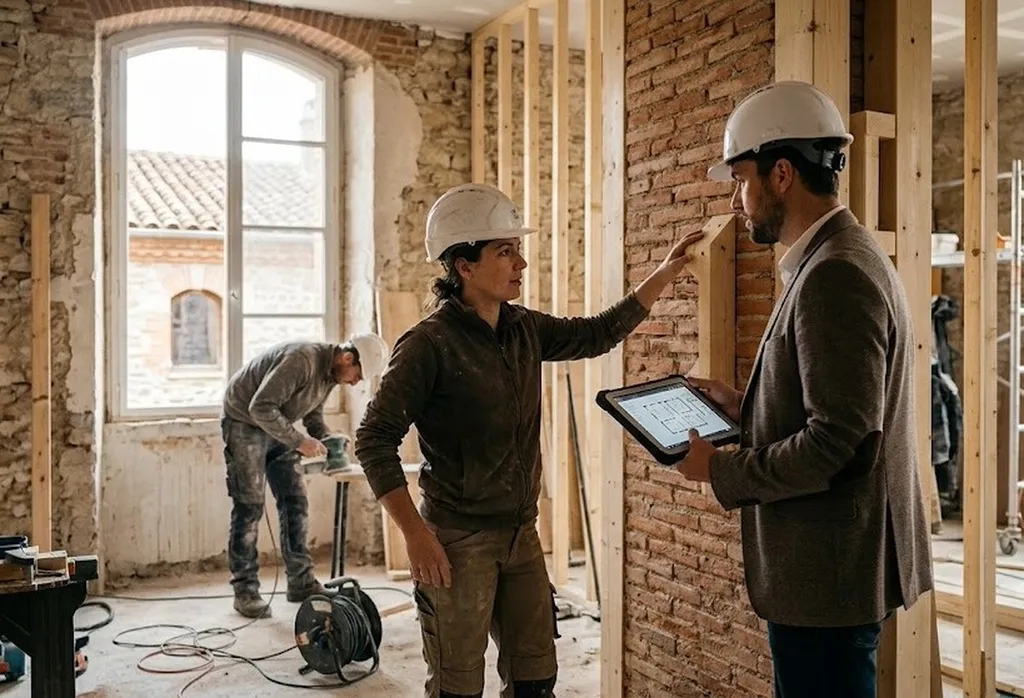 Maitre d'œuvre à Montauban : rénovation complète avec accompagnement professionnel du chantier jusqu’à la livraison finale garantie