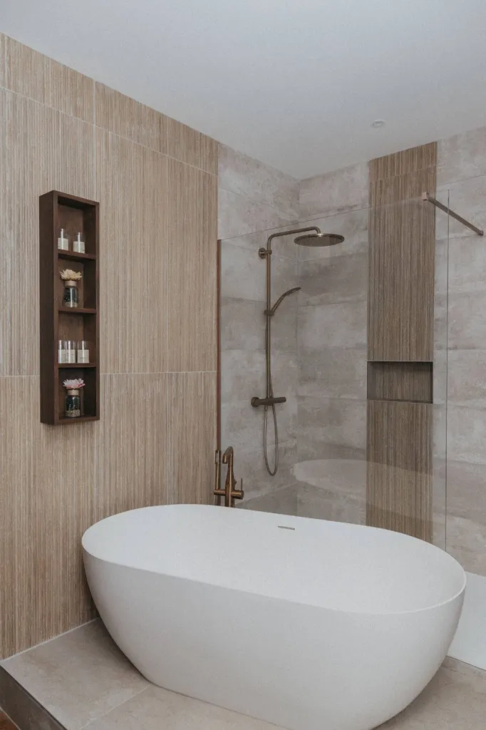 Fabrication agencement de salle de bain dans le rhone