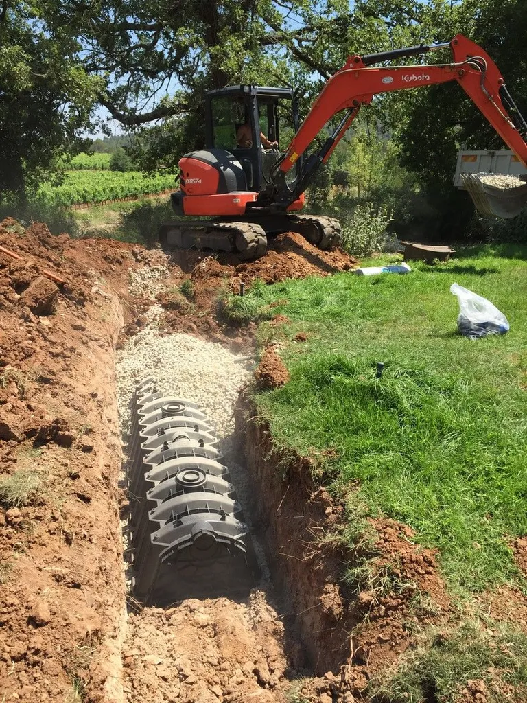 Tunnel d'épandage par Azurepur, Var