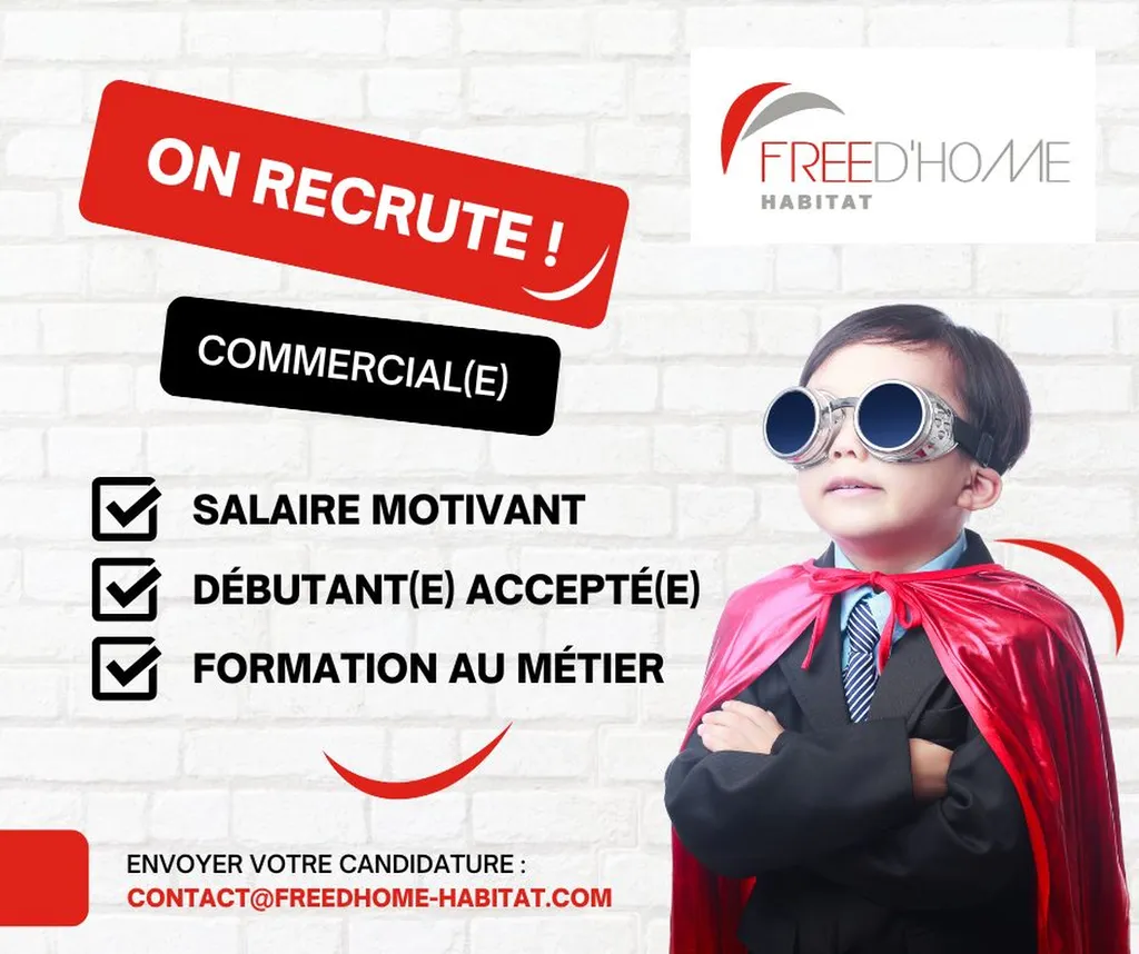 FREED'HOME HABITAT recrute !