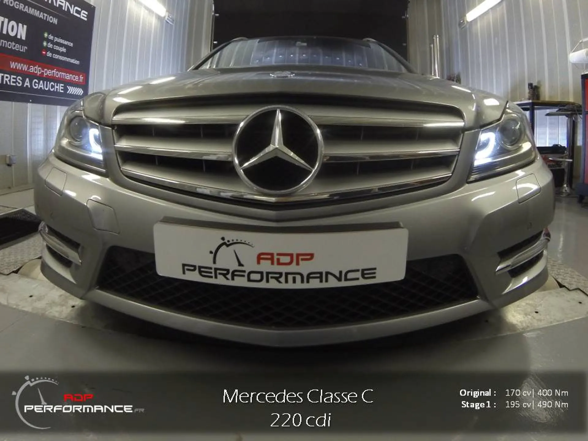 Reprogrammation moteur C220 Cdi