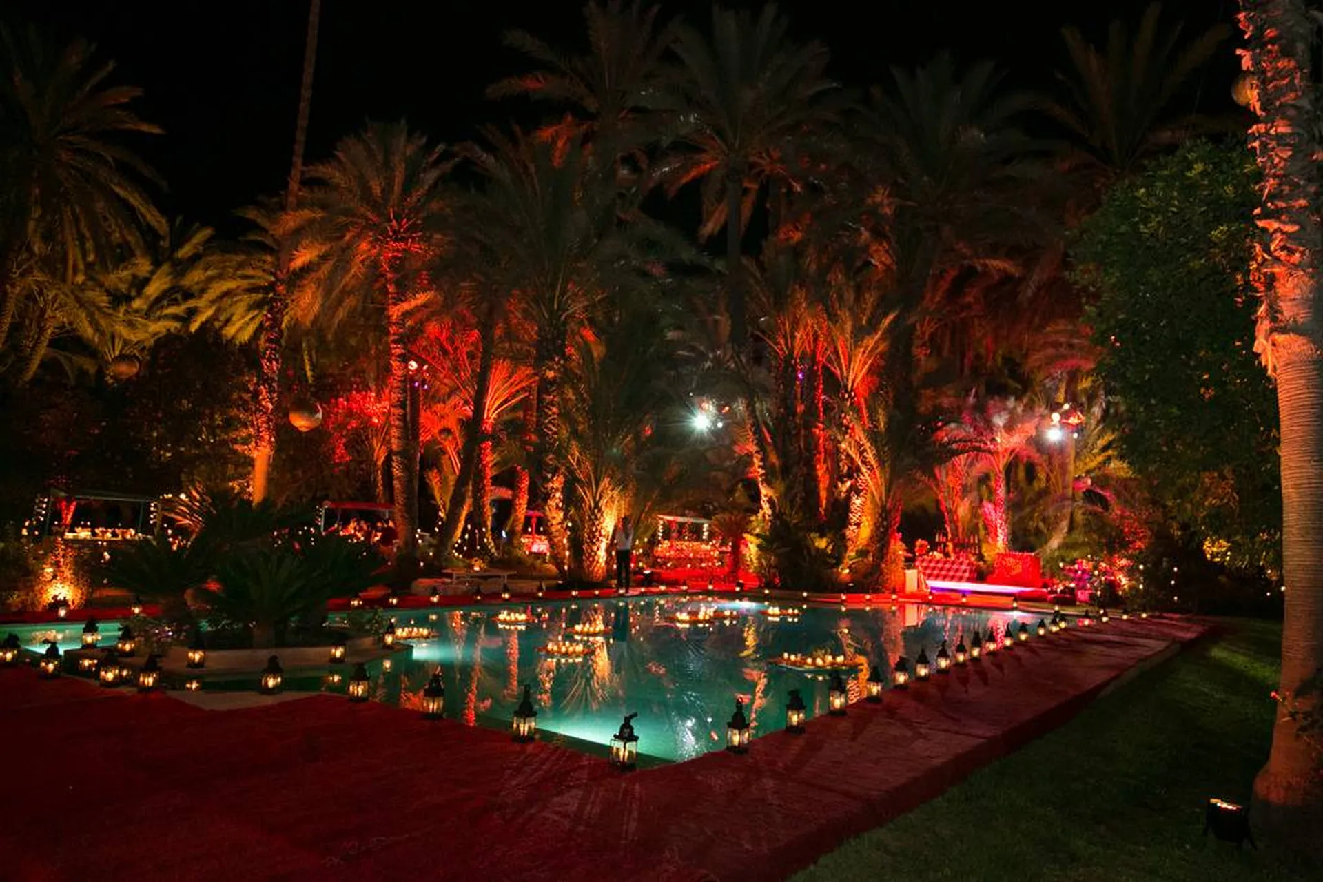 Location de matériel d'éclairage intérieur et extérieur pour événements en région PACA