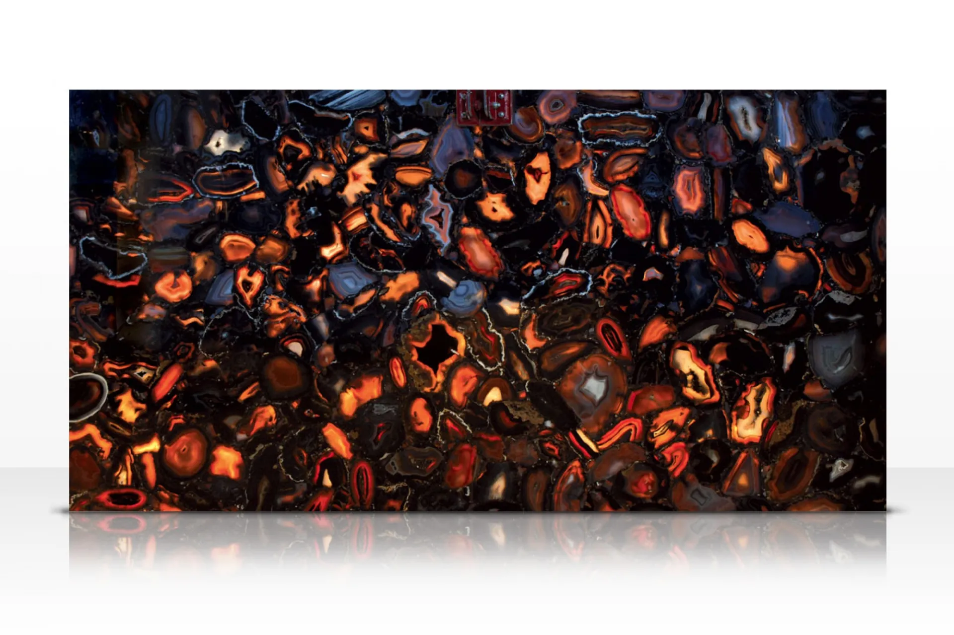 Tranche Wild Agate Black rétroéclairée