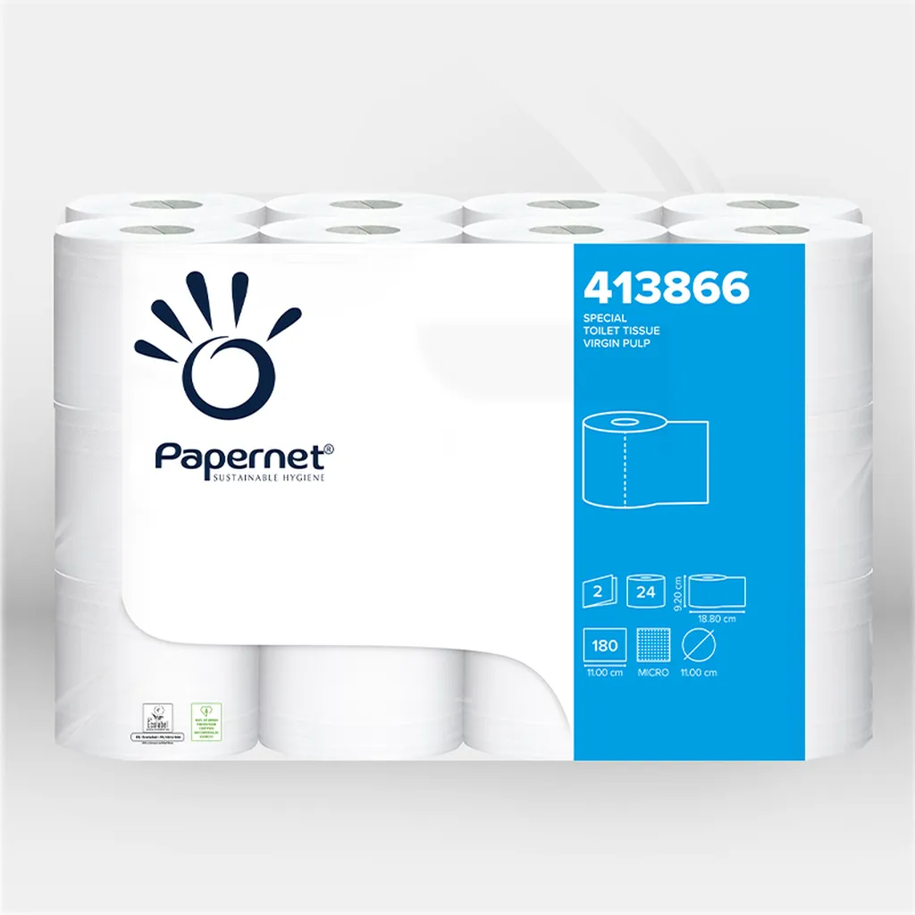 Papier toilette professionnel Celtex 2 épaisseurs 180 feuilles en distribution dans des sanitaires d’entreprise à Mont-de-Marsan, Landes (40), Nouvelle-Aquitaine et disponible partout en France