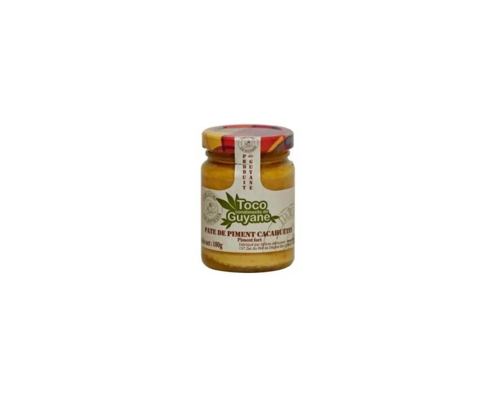 Pâte de piment cacahuète TOCO GUYANE Montpellier Le Crès