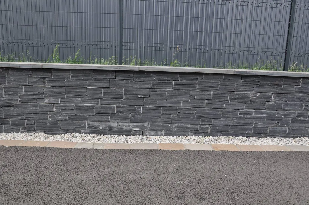 vente parement placage mural pierre naturelle - ardoise