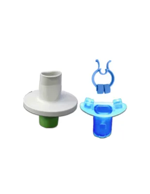 Kit filtre de spirométrie Mada Filters — filtres antibactériens et antiviraux, embouts buccaux et pince‑nez jetables pour tests de fonction pulmonaire hygiéniques à Limoges