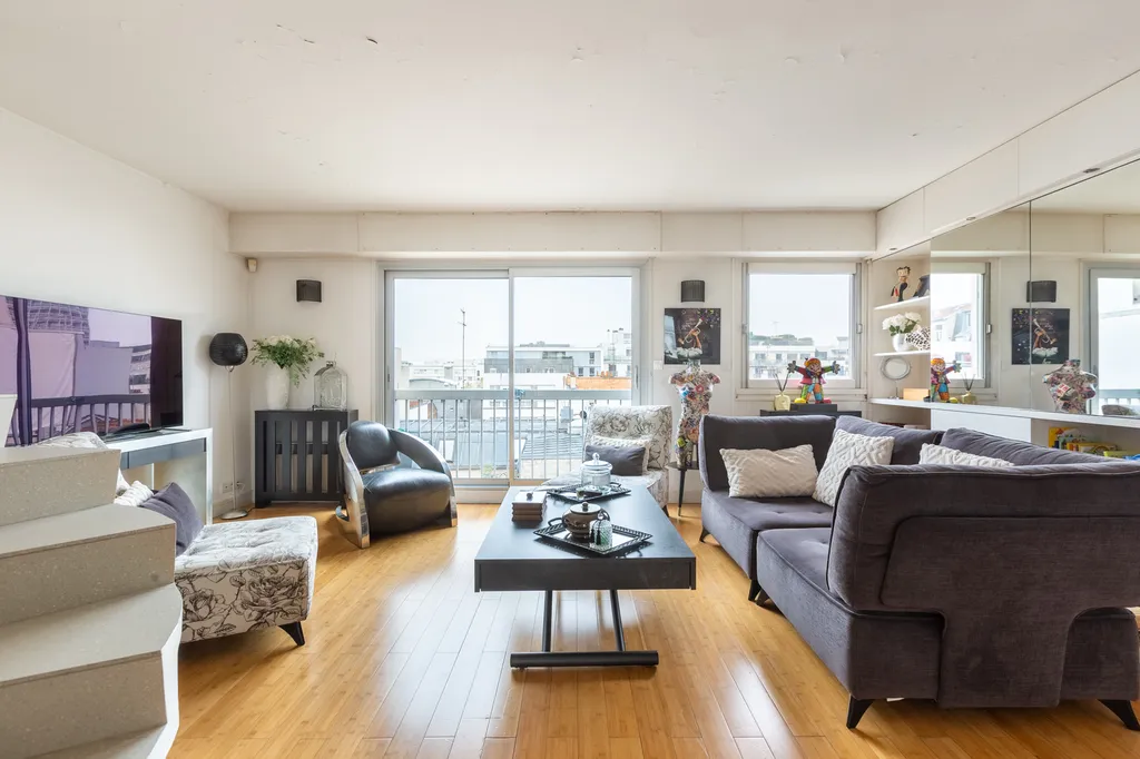 A vendre en dernier étage avec terrasse et excellent état général - Jeval / Convention Paris 75015