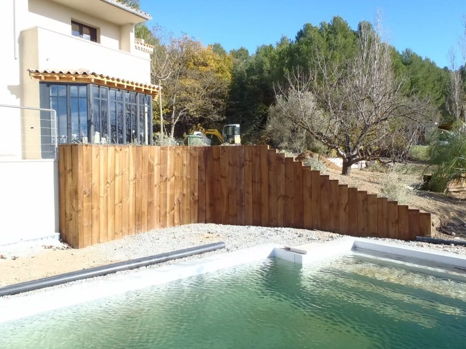 amenagement piscine sur calas