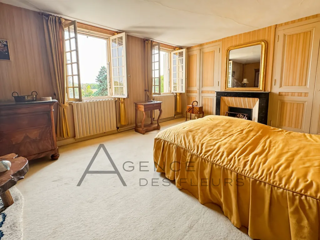 A saisir maison de maître de 150 m² édifiée sur 2720 m² de terrain sur la commune de FRENEUSE 76410