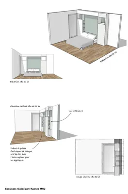 Aménagement intérieur à Marseille avec architecte d'intérieur 13008