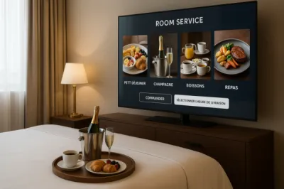 Room service hôtel sur la TV - Augmentez vos ventes