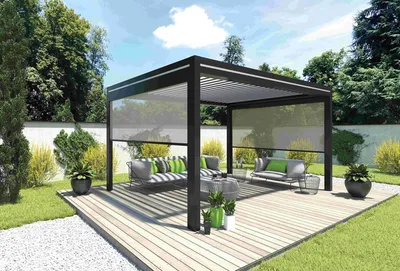 PERGOLA BIOCLIMATIQUE AUTOPORTEE